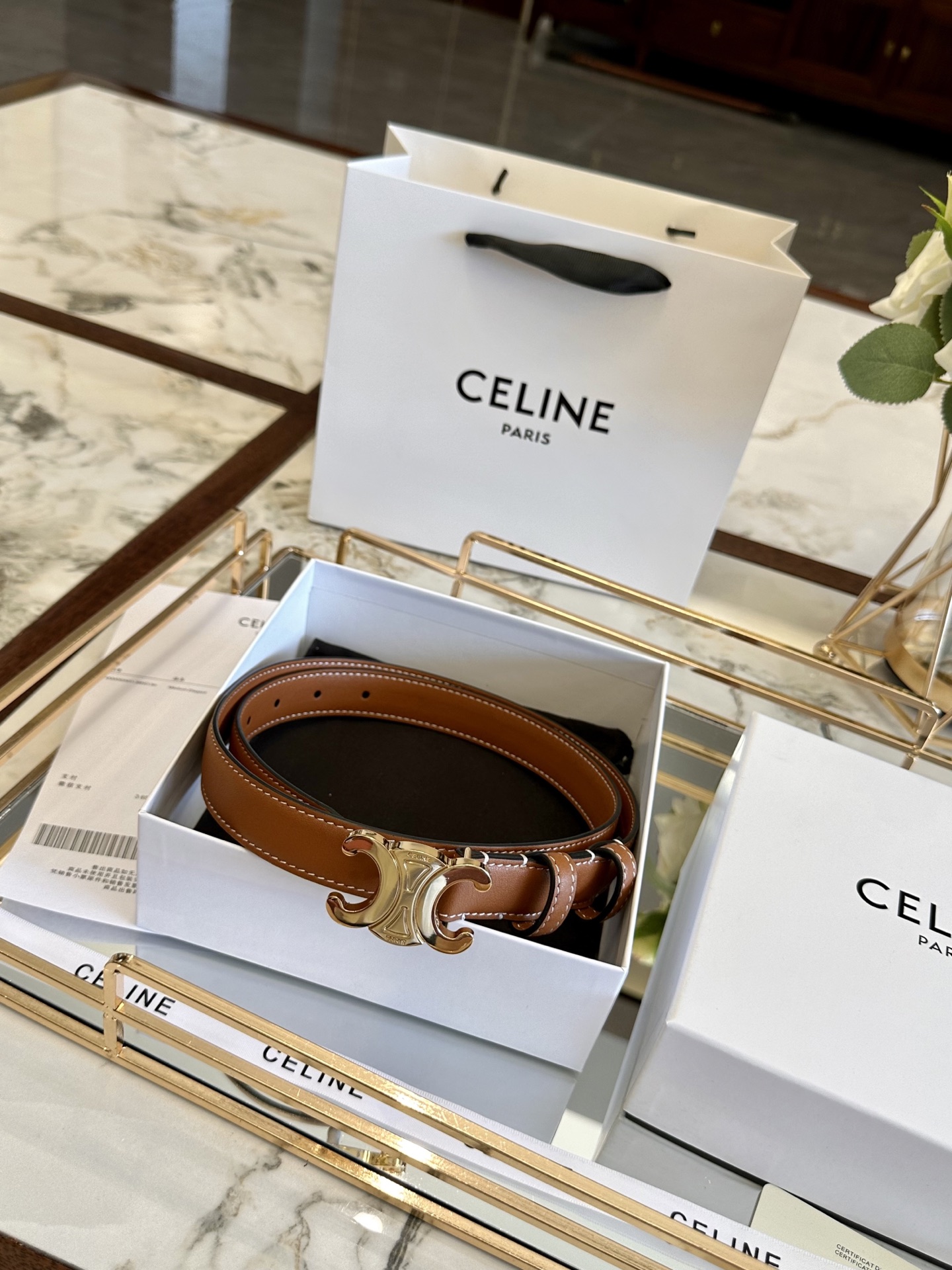 CELINE belt model 04